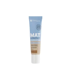 Base de maquillaje hipoalergénica Mat&Protect SPF25 - 08: Espresso