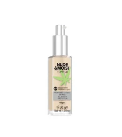 Base de Maquillaje Hipoalergénica Nude & Moist - 04: Natural Tan