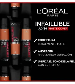 Base de maquillaje Infalible 32H Matte Cover - 315: Neutral Undertone