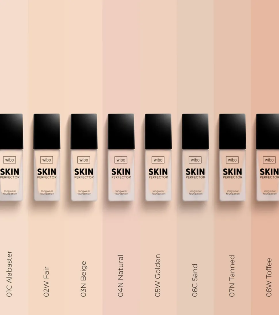 Base de maquillaje larga duración Skin Perfector - 2W: Fair