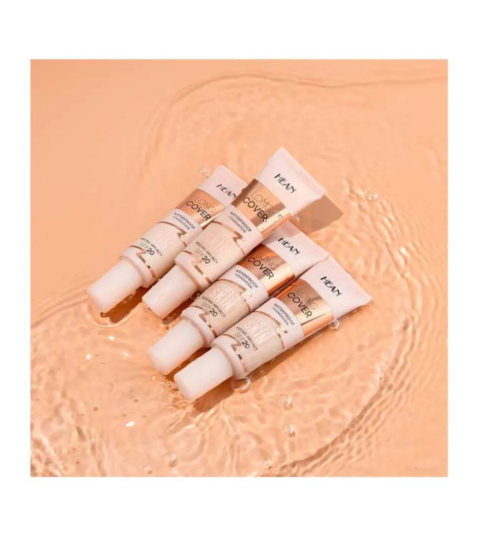 Base de maquillaje Long Cover Perfect Skin SPF20 - C01: Ivory