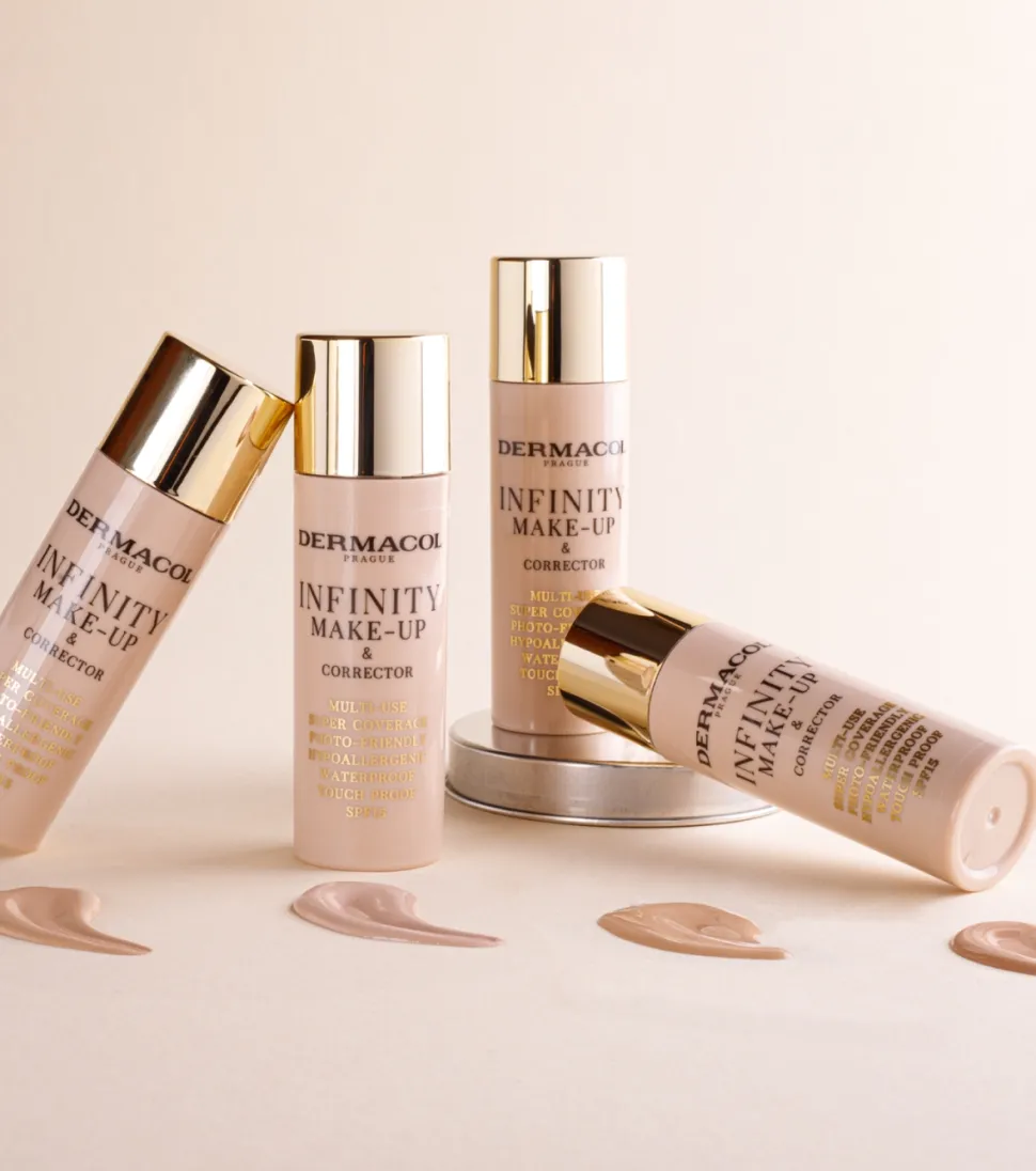 Base de maquillaje y corrector 2 en 1 Infinity - 03: Sand