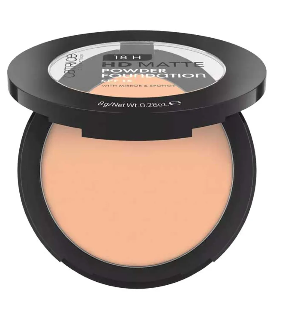 Base en polvo HD Matte 18H SPF15 - 030W