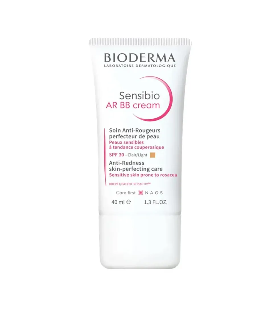 BB cream antirojeces pieles sensibles Sensibio AR SPF30 - Light
