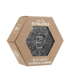 Ben & Anna - Jabón y champú sólido 60g - Elm Wood