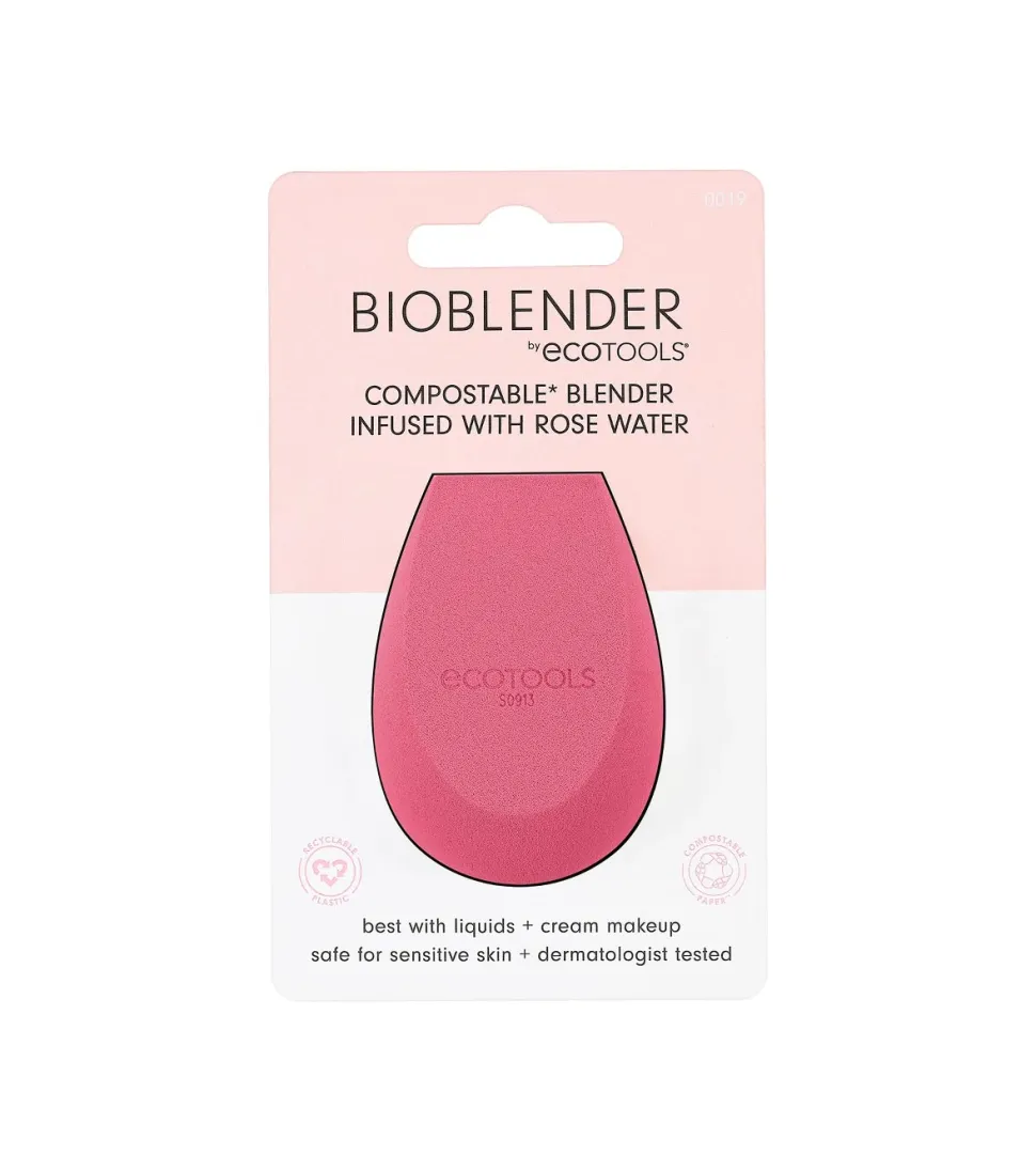 *Bioblender* - Esponja de maquillaje con agua de rosa