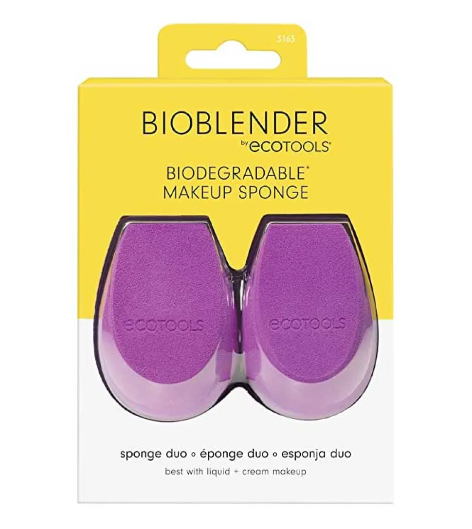 *Bioblender* - Pack 2 esponjas de maquillaje 100% biodegradables