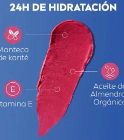 Bálsamo con color para labios y mejillas Caring Beauty - Pink