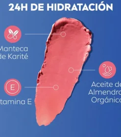 Bálsamo con color para labios y mejillas Caring Beauty - Nude Pink