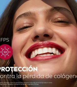 Bálsamo con color para labios y mejillas Caring Beauty - Red