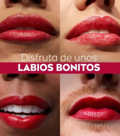 Bálsamo con color para labios y mejillas Caring Beauty - Red