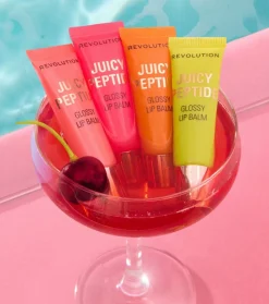 Bálsamo labial con brillo Juicy Peptide - Guava Rum Punch Coral