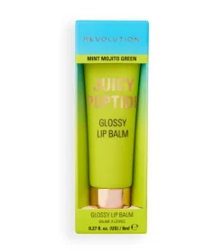 Bálsamo labial con brillo Juicy Peptide - Mint Mojito Green