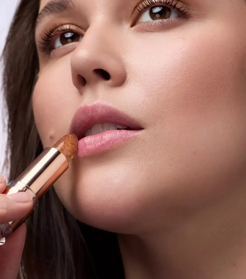 Bálsamo labial Glam In Gold Glow