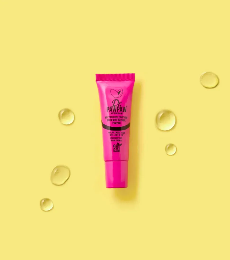 Bálsamo labial multifunción con color - Hot Pink
