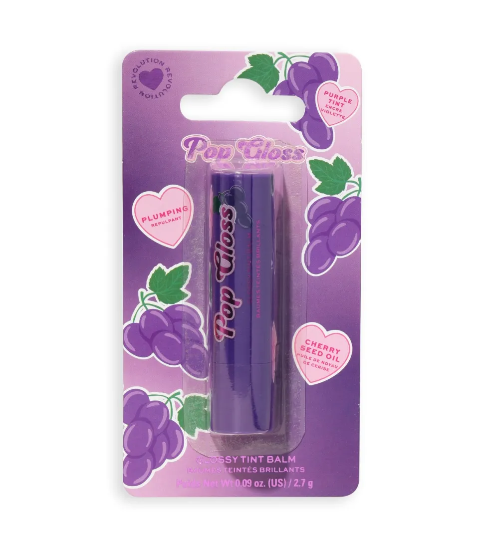 Bálsamo labial Pop Gloss - Grape Purple