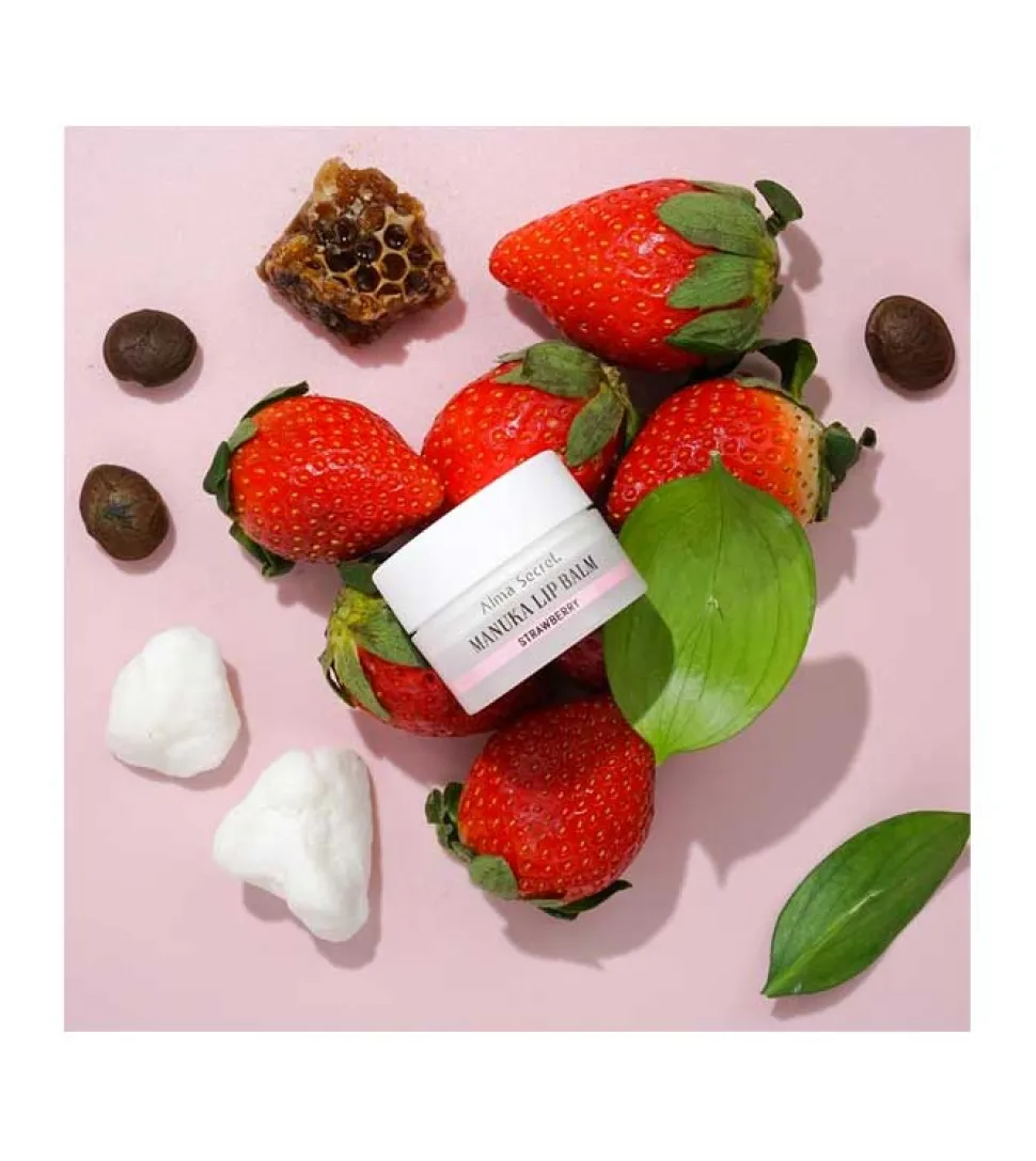 Bálsamo labial reparador Manuka Lip Balm - Fresa
