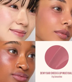 Bálsamo multi-stick para labios y mejillas Dewy Bar - Fig Smoothie