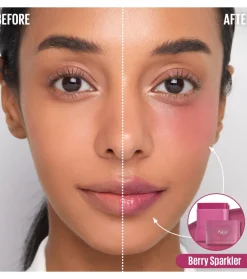 Bálsamo multi-stick para labios y mejillas Dewy Bar - Berry Sparkler