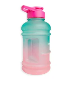 Botella de agua multicolor 1L