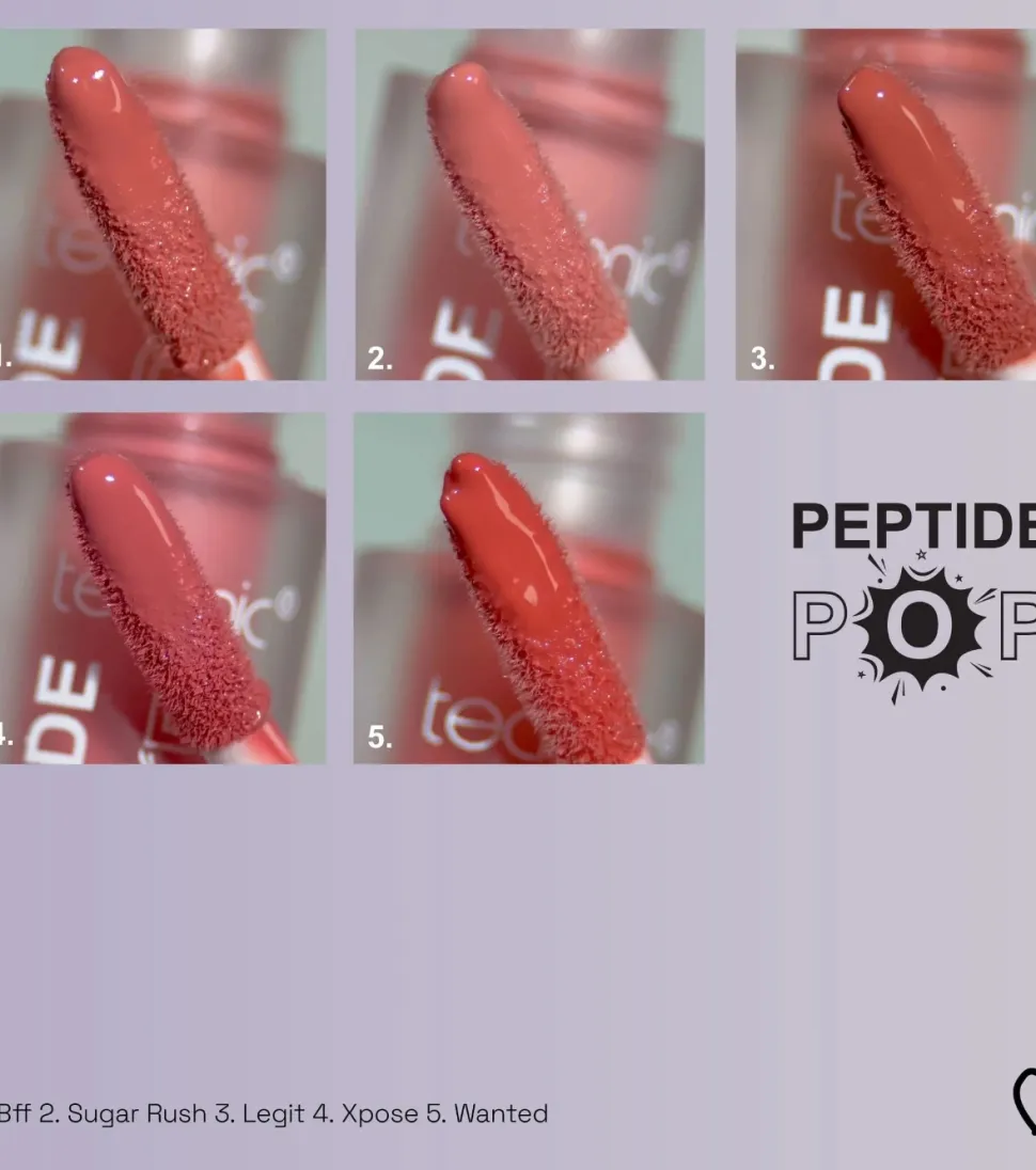 Brillo de labios con péptidos Peptide Pop - Xposé