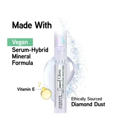 Brillo de labios Mineral Wear Diamond Gloss - Crystal Clear