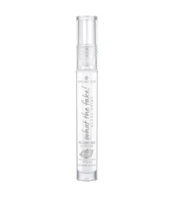 Brillo de labios voluminizador Glass Shine What The Fake! - 01: Oh So Glassy