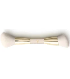 Brocha doble de maquillaje crema y polvo - 01