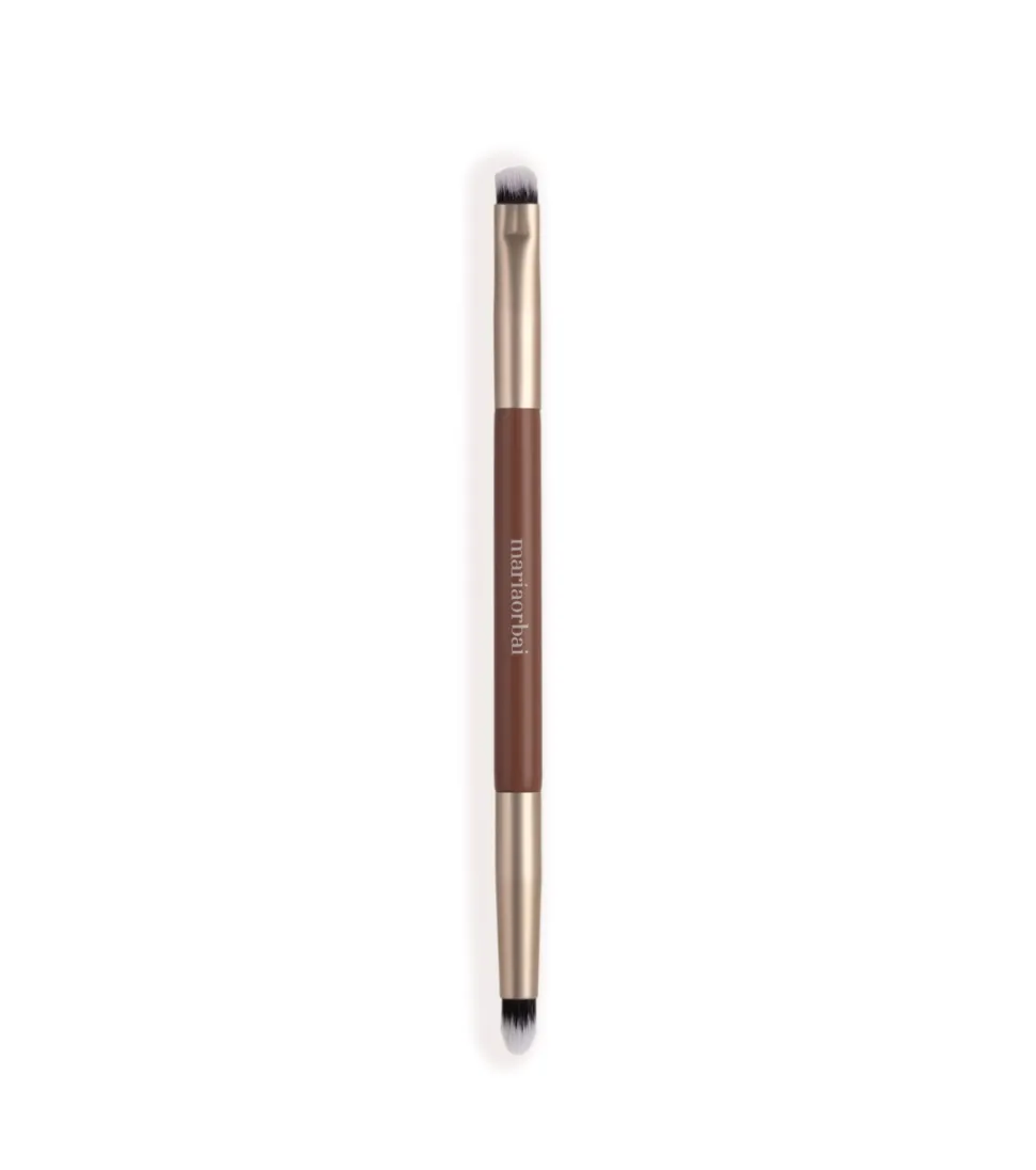 Brocha doble para ojos Soft Vegan Brush Brownie - MO. 06