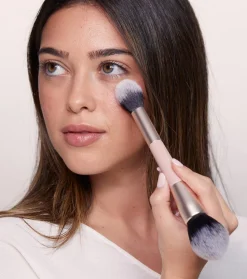 Brocha doble para rostro Soft Vegan Brush - MO. 02
