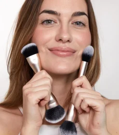 Brocha doble para rostro Soft Vegan Brush - MO. 02