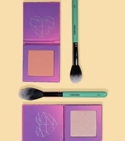 Brocha para iluminador y colorete - 101