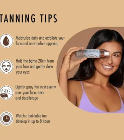 Bruma autobronceadora gradual facial - Medio