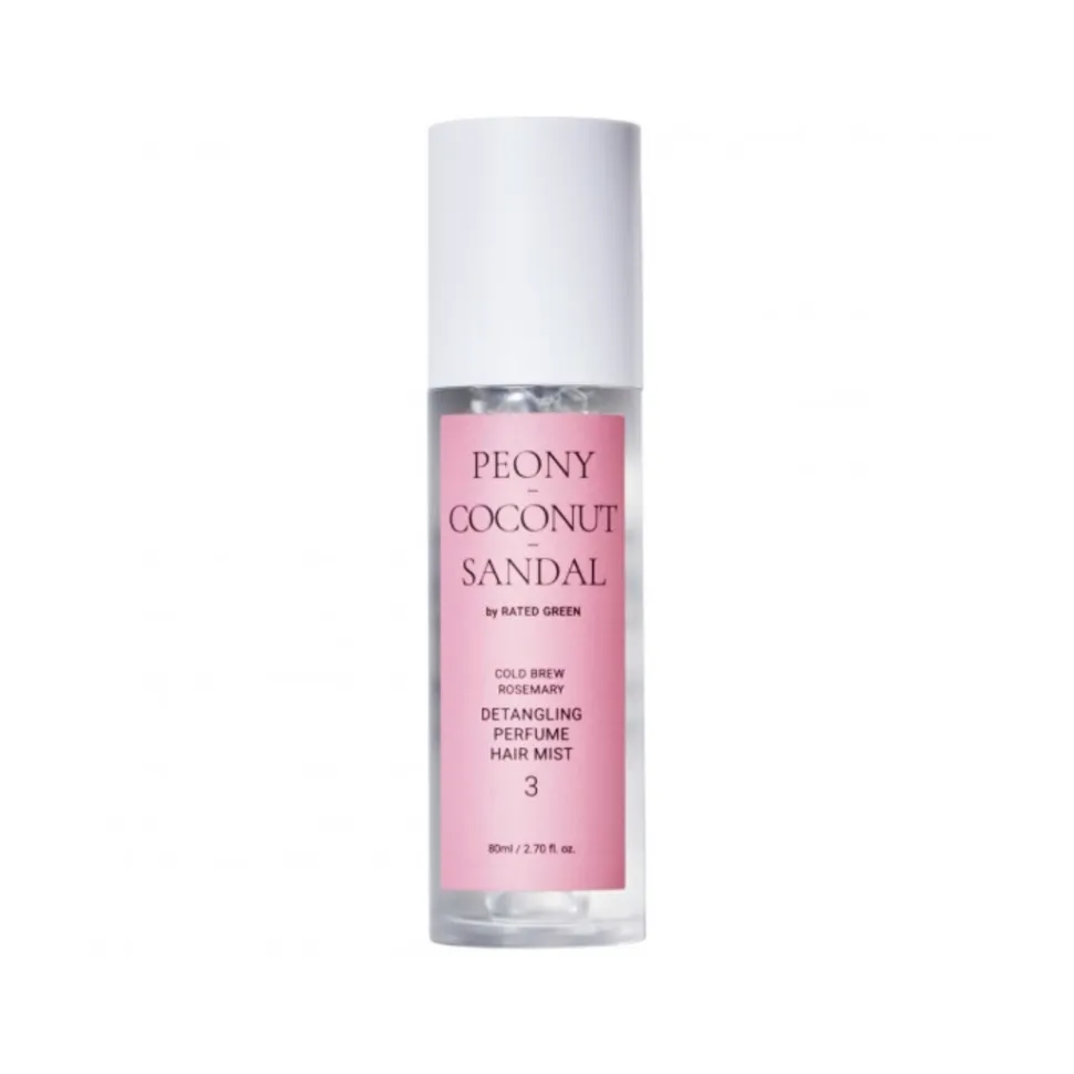 Bruma capilar perfumada desenredante - Peony Coconut Sandal