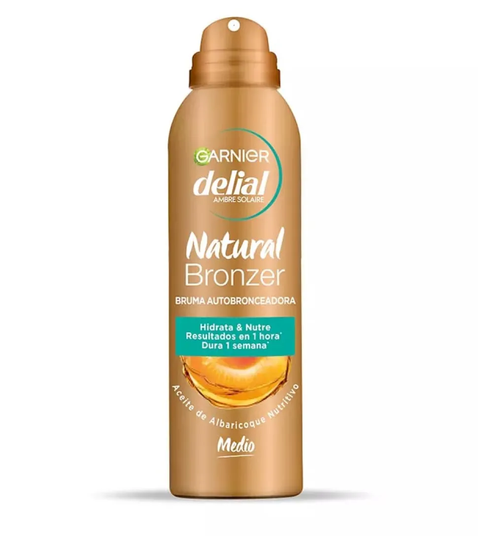 Bruma corporal autobronceadora Natural Bronzer Delial