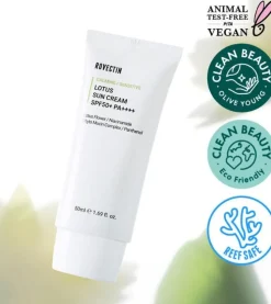 *Calming/sensitive* - Protector solar facial Lotus SPF50+ PA++++
