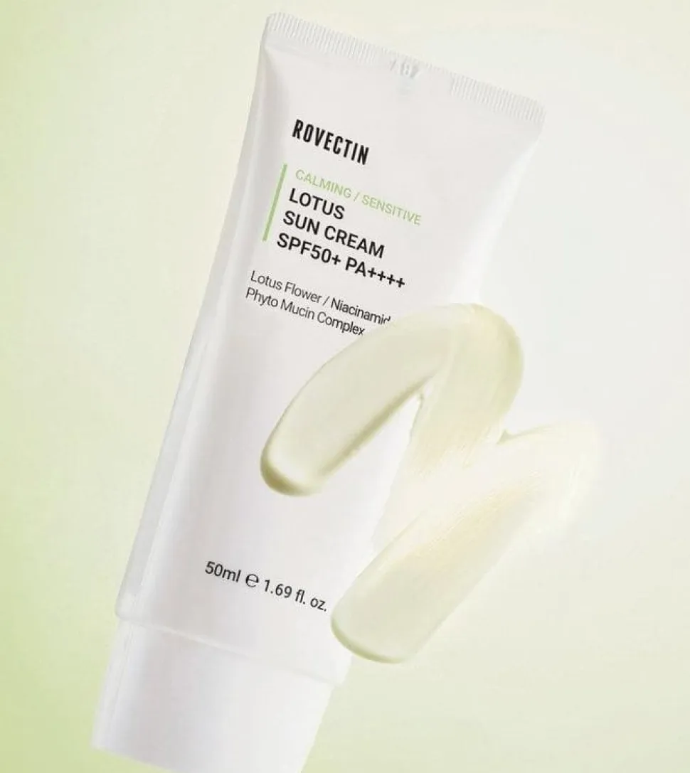 *Calming/sensitive* - Protector solar facial Lotus SPF50+ PA++++