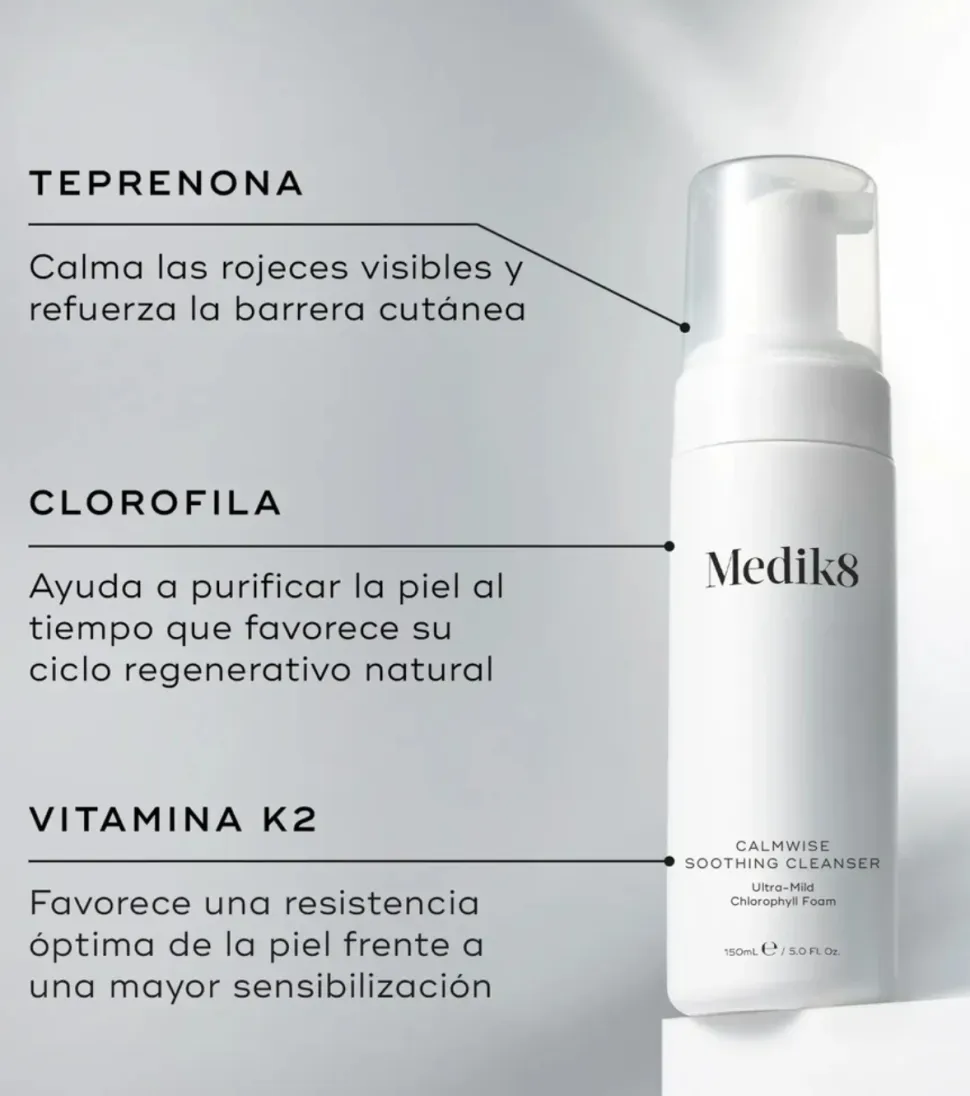 *Calmwise* - Espuma limpiadora de Clorofila Calmwise Soothing Cleanser