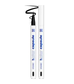 *Capsule* - Delineador de ojos líquido waterproof - 01: Be Black