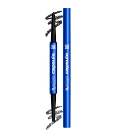 *Capsule* - Delineador de ojos Smoky eye pencil & shimmer 2in1 - 01: Black classic