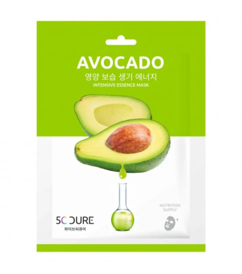 *5C Cure* - Mascarilla facial nutritiva - Avocado