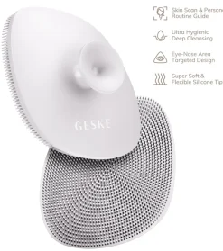 Cepillo limpiador facial 4 en 1 - White