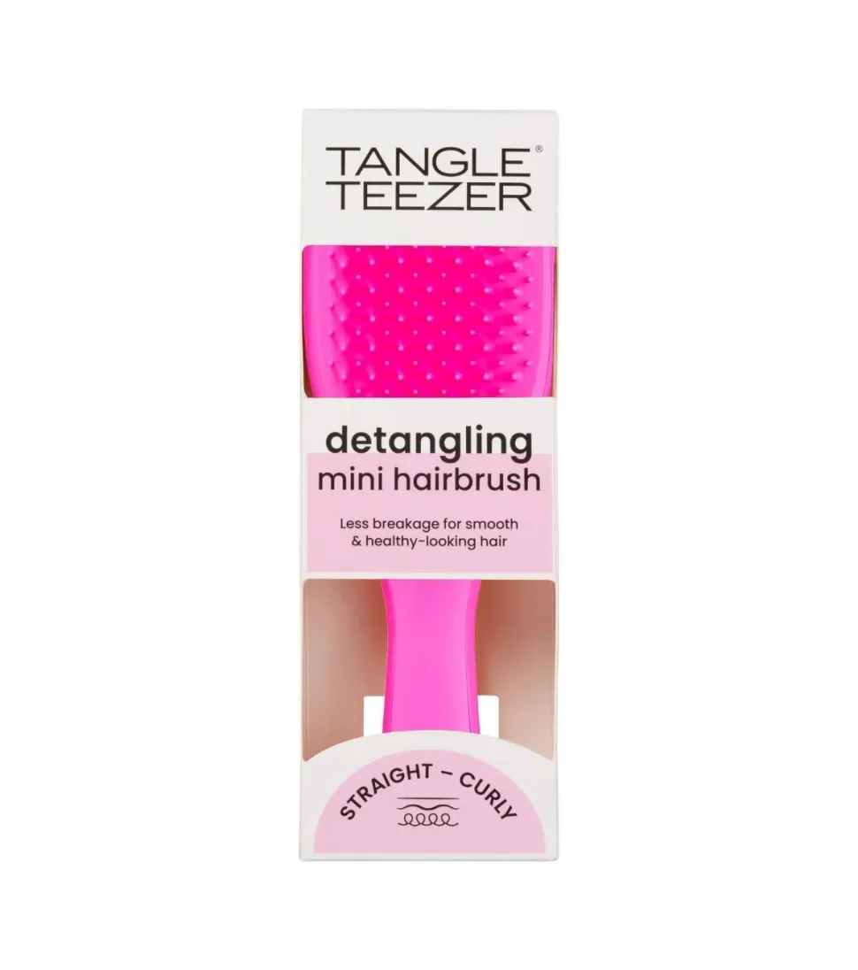 Cepillo mini para el cabello The Ultimate Detangler - Runway Pink