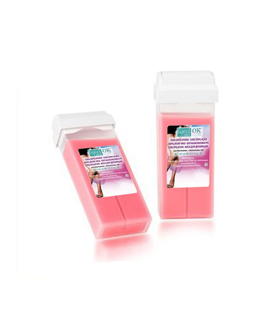 Cera depilatoria Roll-on Rosa