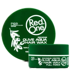 Cera fijadora de peinado Aqua Hair Wax - Olive