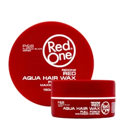 Cera fijadora de peinado Aqua Hair Wax Red