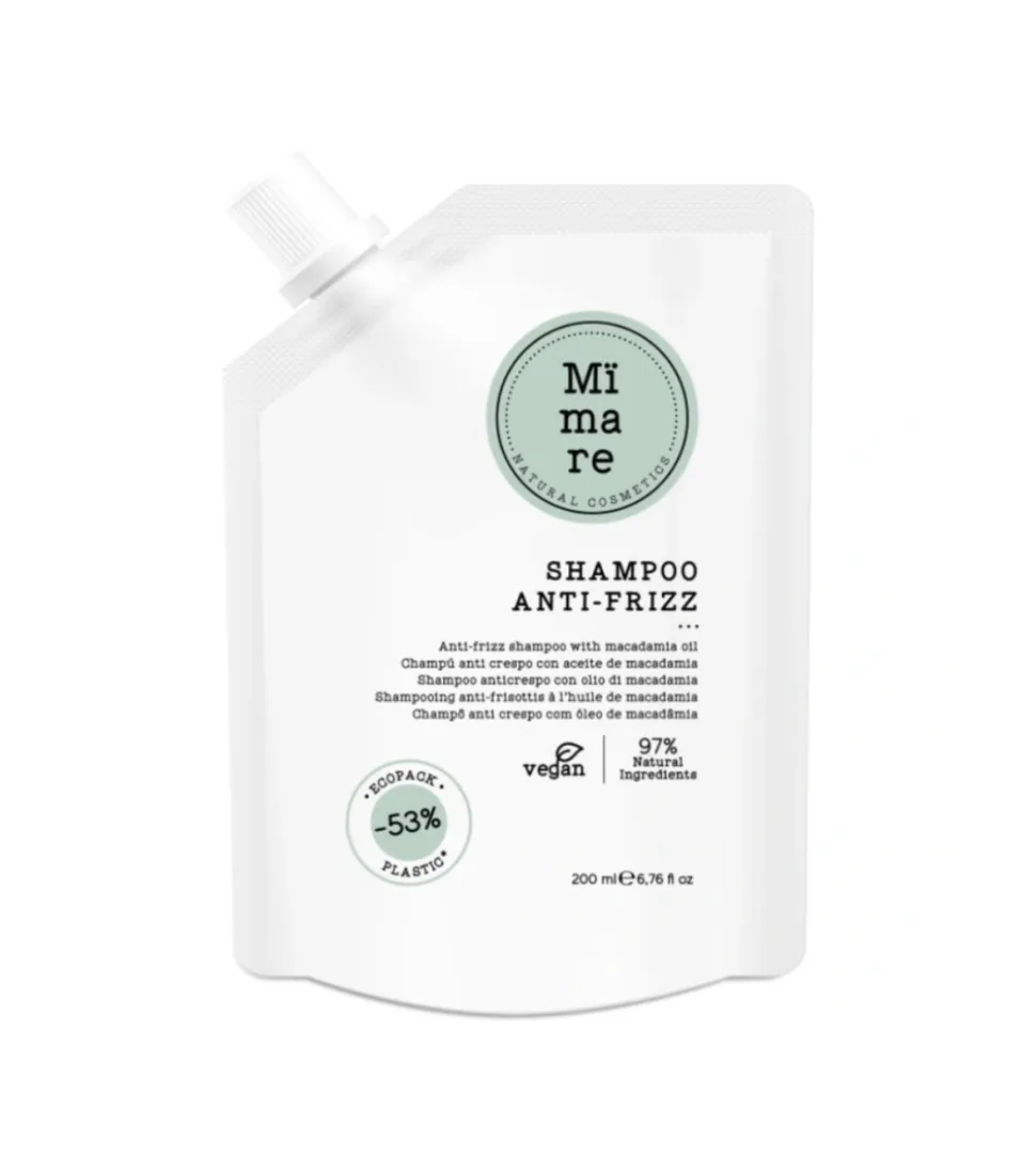 Champú antiencrespamiento con aceite de macadamia
