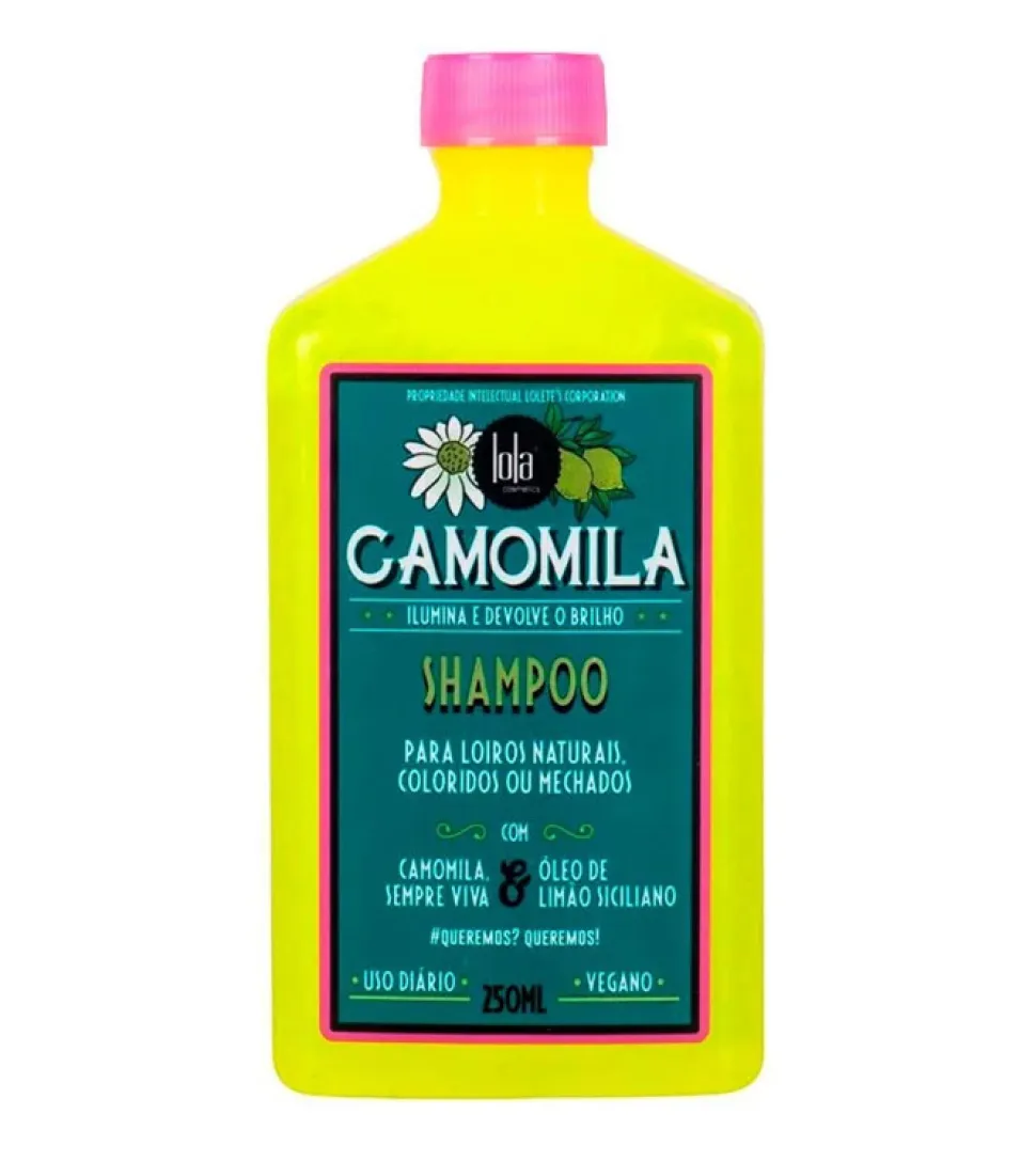 Champú con camomila