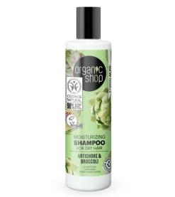 Champú hidratante para cabello seco - Alcachofa y Brócoli