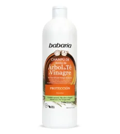 Champú protector de aceite de árbol de té y vinagre